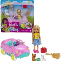 Barbie Chelsea Holiday Auto Puppe und Zubehör