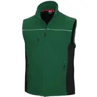 AS-Arbeitsschutz GmbH NITRAS MOTION TEX LIGHT, Softshellweste, grün / schwarz 5XL
