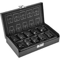 Neo Tools Steckschlüsselsatz 12-101 Chrom-Vanadium-Stahl