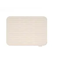 Brabantia Ausgussmaße SinkSide Abtropfmatte - Silikon - 44 x 32 cm - Soft Beige