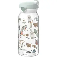 Mepal Campus Trinkflasche mit Klappdeckel 600 ml Little Dutch - Little Farm