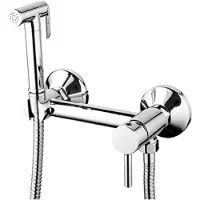 Markenlos Küchenarmaturen, 1 Set, massives Messingrohr, Kalt- und Warmwasser-Duschmischer mit Duschkopf, Einhebelmischer, Wasserhahn