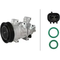 Hella Klimakompressor 12 V Ø 130 mm Thermo-Expertise für u.a. TOYOTA AVENSIS