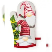 Excelsa Ofenhandschuh Gnomo Friends Baumwolle 32Xh2X18 Cm Bunt