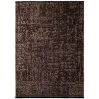 KADIMA DESIGN Teppich Flur Einfarbig Pflegeleicht Waschbar Wohnzimmer Schlafzimmer Schadstoffgeprüft Braun 140x200 cm OEKO-TEX – TITLIS von