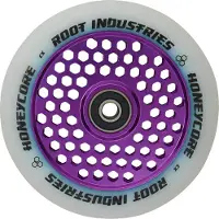 Sonstiges 2x Root Industries Honeycore Stunt-Scooter Rolle 110mm Lila/PU Weiß