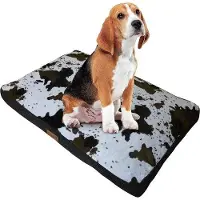 OEM Hundebett aus Rundleder - Geeignet für Hundekörbe - Maße 100 cm x 66 cm