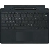 Microsoft Signature with Slim Pen 2, QWERTZ, Deutsch, Touchpad, , Surface Pro 8/Pro X, Schwarz