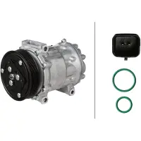 Hella Klimakompressor 12 V Ø 119 mm Thermo-Expertise für u.a. PEUGEOT 407