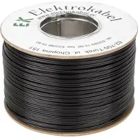 Elektrokabel SMYp-Lautsprecherkabel 2 x 0,5 mm schwarz 200 m