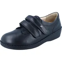 Finn Comfort PROPHYLAXE 96102 Damen Halbschuhe mit Klett schwarz Glattleder - Größe: 41