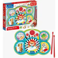 Clementoni Baby : Musikalisches Tier-Schlagzeug