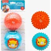 Fisher-Price Massagebälle 2er-Pack, Babyspielzeug