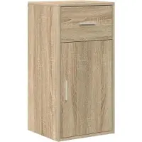 vidaXL Sideboard mit Schubladen Sonoma-Eiche 38 x 34 x 75 cm