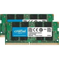 Crucial 64Gb 2x 32Gb RAM CT32G4SFD8266 DDR4 2666MHz CL19 Laptop Arbeitsspeicher