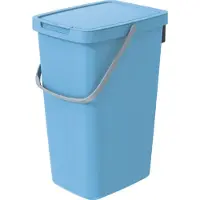 Prosperplast Abfallbehälter 20L SYSTEMA Q COLLECT | Hellblau