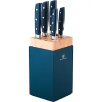 Carl Schmidt Sohn GmbH KAMEN 6-teiliges Messerblock-Set, Stahl rostfrei