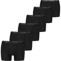 Puma Boxershorts "MEN EVERYDAY BOXER" 6er Pack, Elastischer Logobund, Stretchmaterial, ohne Eingriff