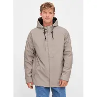 Derbe Regenjacke "Passby plain" mit Kapuze wasserabweisend, winddicht, Kapuze