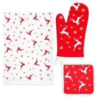 Excelsa Küchentextil-Set Nordic Christmas Baumwolle mehrfarbig