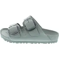 Birkenstock für Damen. 1031301 Sandalen Arizona Big Buckle EVA (Schmale Passform) türkis (40), Wohnung, Keine, Lässig, Grün