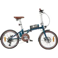 Maxtron "Smart 20, Klapprad" 3 Gang Shimano Tourney Schaltwerk Kettenschaltung Heckmotor 250 W Kompakt und platzsparend für Alltag