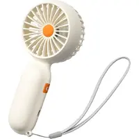 Meoiruery Tragbarer Mini-Ventilator, batteriebetriebener Taschenventilator, leistungsstarker Wimpernventilator für Reisen, Strand und Outdoor-Aktivitäten