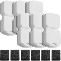 OEM Katz-Trinkwasserfilter mit 12 Filtern: 6 Kohlenstofffilter + 6 Schaumfilter - multifunktionelle Filterung - für 4-6 Monate - Kunststoff