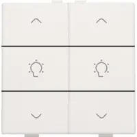 Niko 101-51046 Doppel Dimmersteuerung für Niko Home Control, white 10151046