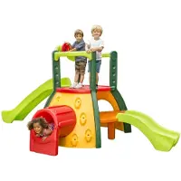 Little Tikes Double Decker Super Slide Climber, 3 Jahr(e), Grün, Orange, Rot