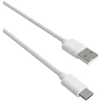Jaym , USB-C auf USB-A Kabel 3A Laden & Synchronisation POP 1,5m, Weiß