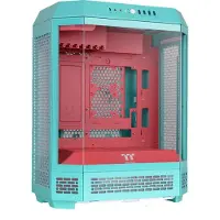 Thermaltake The Tower 600, Midi Tower, PC, Mintfarbe, ATX, micro ATX, Mini-ITX, SPCC, Gehärtetes Glas, Gaming