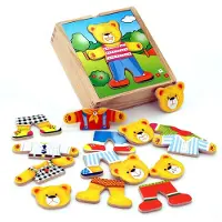 Viga Holzbox mit Bär