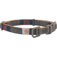Carhartt Pet Voll verstellbares Gurtband für Hunde, reflektierende Nähte für Sichtbarkeit, Decke gestreift, groß