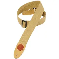 Levy's MSSC8 Cotton Guitar Strap, Tan