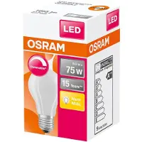 Osram SUPERSTAR, 7,5 W, 75 W, E27, 1055 lm, 15000 h, Warmweiß