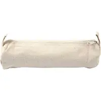 Creativ Company 499070, Weiches Federmäppchen, Baumwolle, Beige, Einfarbig, Reißverschluss, 200 mm