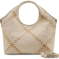 Fredsbruder - Happy Weave Handbag Nature - Henkeltasche ,