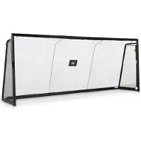 Exit Forza Stahl-Fußballtor 500x200cm, Fußballtor, für Kinder, Garten, Schwarz