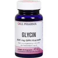 Hecht Pharma GmbH Geschäftsbereich Handelsware GALL PHARMA Glycin 500 mg GPH Kapseln, 60 St. Kapseln
