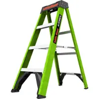 Little Giant A-Force Stufenleiter für Handwerk, Bau und Wartung 4 Stufen