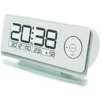 Techno Line WT 498 Funkwecker mit LED Display, Lichtsenzor, Funkuhrzeit