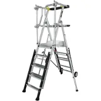 Altrex RolGuard Teleskop Plattformleiter 5/7 Stufen