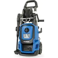 Hyundai Elektro-Hochdruckreiniger HPW2400CRE (2400W, 195bar, 450 l/h, Schlauchtrommel, Blau)