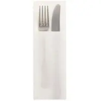 Papstar 50 Servietten "DAILY Collection" 48 cm x 30 cm mit Besteckfalz Champagner