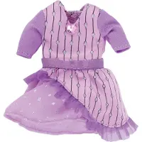 Käthe Kruse cruselings Chloe Puppe Kleid Magie Outfit lila
