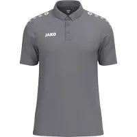 Jako Polo One Baumwolle - grau, Größe:XXL