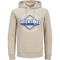 Jack & Jones Kapuzensweatshirt "JJELOGO SWEAT HOOD 2 COL 24/25 NOOS", mit Logo Print