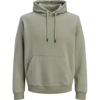 Jack & Jones Kapuzensweatshirt "JJEBRADLEY SWEAT HOOD NOOS", Materialmix, relaxed fit