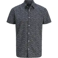 Jack & Jones Hemd Summer 12274951 Dunkelblau Regular Fit